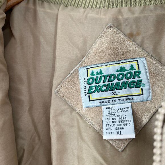 Vintage Outdoor Exchange Suede Leather Western Jacket Size XL - Picture 4 of 5